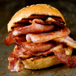 Dry Cured Rind On Bacon Smoked Middle