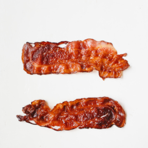 Dry Cured Rind On Bacon Unsmoked Streaky