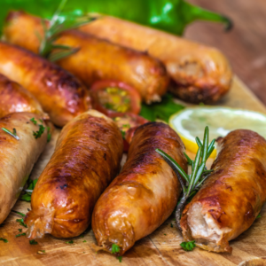 Sausages Apple Chutney